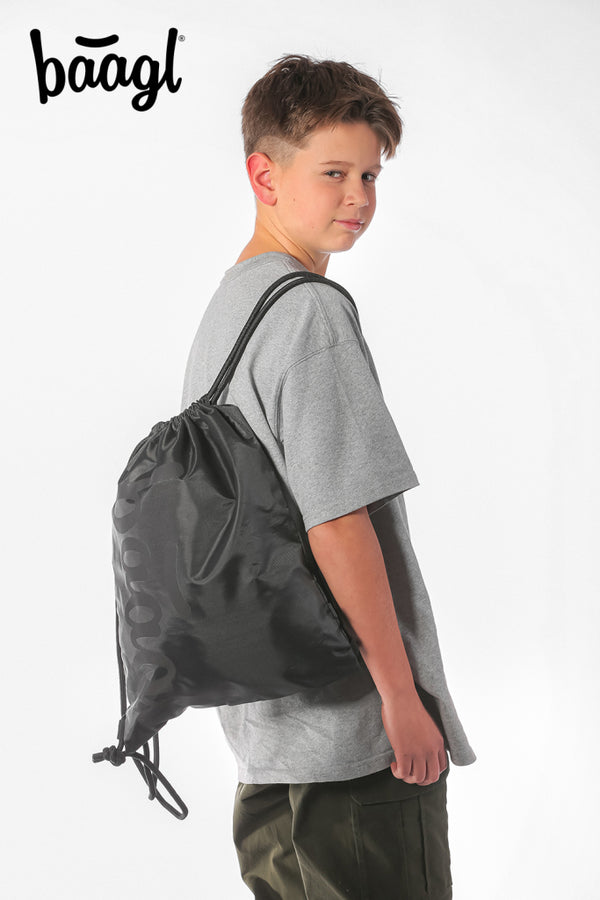 BAAGL SET 3 Coolmate Onyx: batoh, penál, sáček