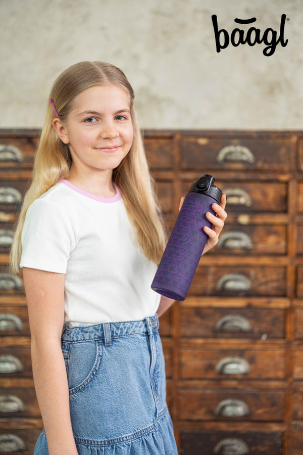 BAAGL Tritanová láhev na pití Plum, 700 ml