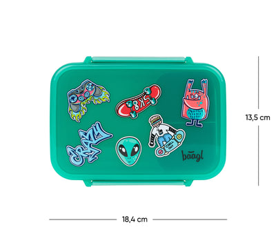 BAAGL Box na svačinu s přihrádkami Chill
