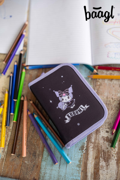 BAAGL Školní penál jednopatrový Kuromi Fortune Dream GRS