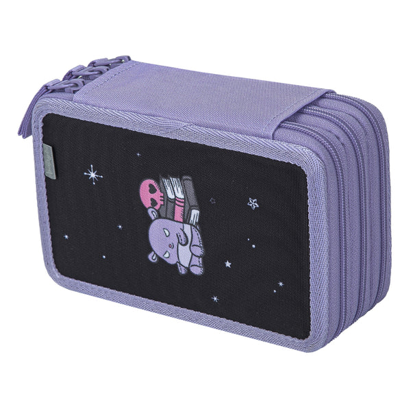 BAAGL Školní penál třípatrový Kuromi Fortune Dream GRS