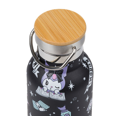 BAAGL Termoláhev s bambusovým víčkem Kuromi Fortune Dream, 500 ml