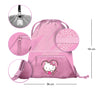 BAAGL Sáček s kapsou Hello Kitty Sweet Leopard GRS