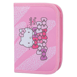 BAAGL Školní penál jednopatrový Hello Kitty Sweet Leopard GRS