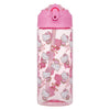 BAAGL Tritanová láhev na pití s brčkem Hello Kitty Sweet Leopard, 500 ml