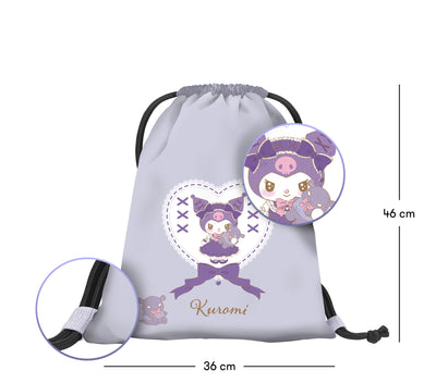 BAAGL SET 3 Core Kuromi Sweet One: batoh, penál, sáček GRS