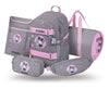 BAAGL SET 5 Skate Kuromi Grey: batoh, penál, sportovní taška, ledvinka, obal na notebook GRS
