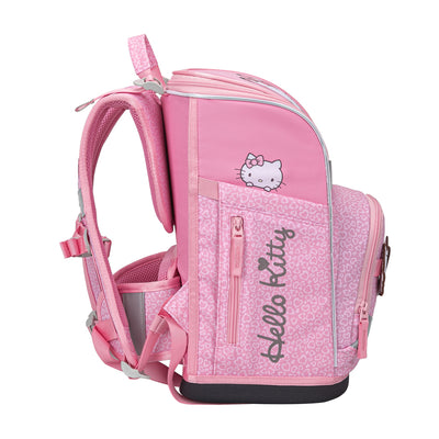 BAAGL SET 5 Zippy Plus Hello Kitty Sweet Leopard: aktovka, penál, sáček, zástěra, peněženka GRS