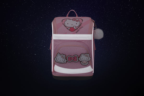 BAAGL SET 5 Zippy Plus Hello Kitty Sweet Leopard: aktovka, penál, sáček, zástěra, peněženka GRS
