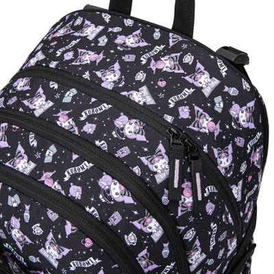 BAAGL Školní batoh Skate Kuromi Black GRS