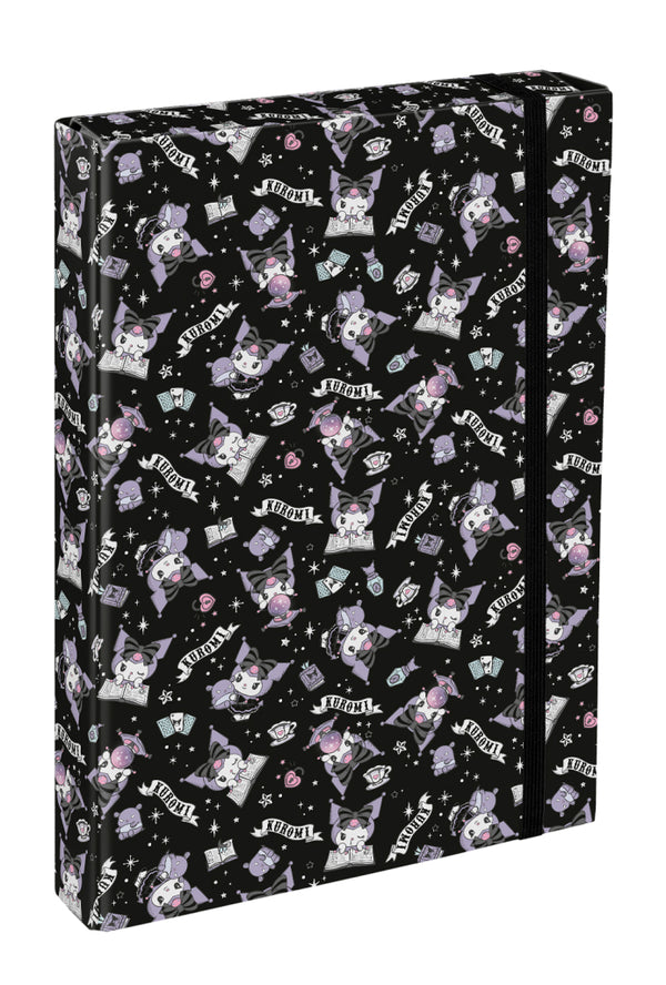 BAAGL Desky na školní sešity A4 Jumbo Kuromi Black