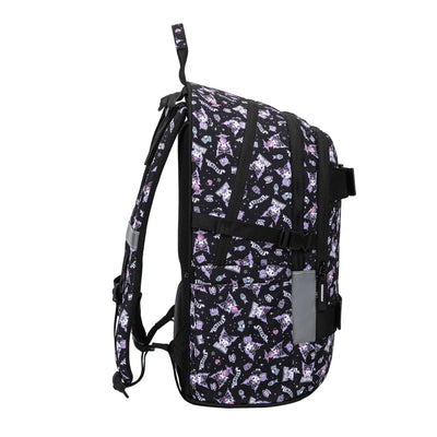 BAAGL SET 3 Skate Kuromi Black: batoh, penál, sportovní taška GRS
