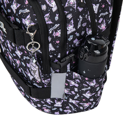 BAAGL SET 3 Skate Kuromi Black: batoh, penál, sportovní taška GRS