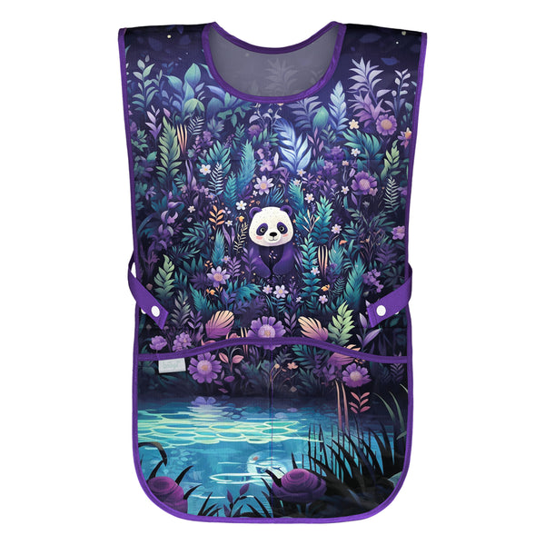 BAAGL SET 5 Ergo Jungle Panda: aktovka, penál, sáček, zástěra, peněženka