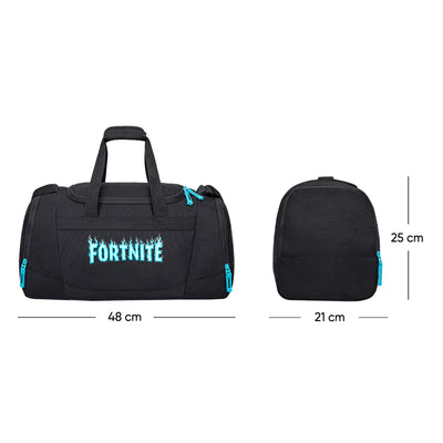 BAAGL Sportovní taška Fortnite Blue GRS