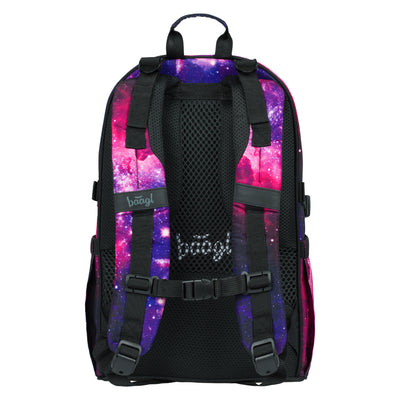 BAAGL SET 5 Skate Galaxy: batoh, penál, sáček, ledvinka, obal na notebook