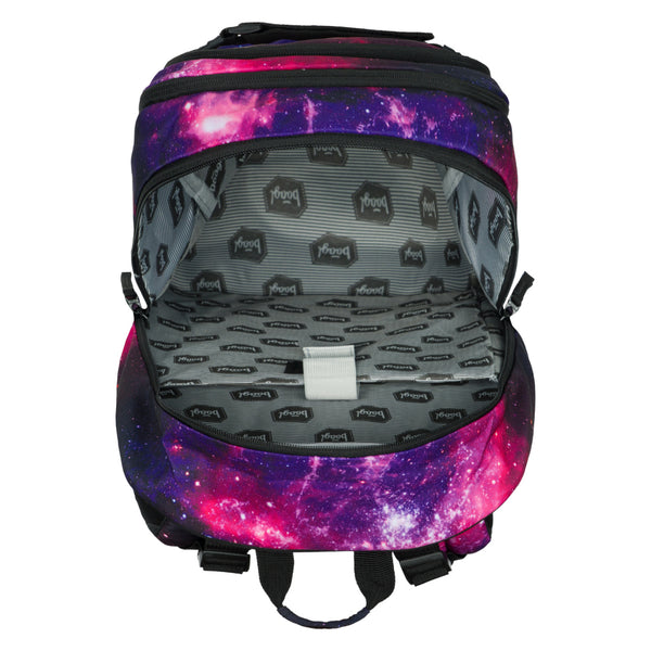BAAGL SET 5 Skate Galaxy: batoh, penál, sáček, ledvinka, obal na notebook