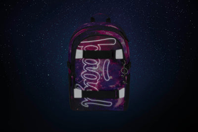 BAAGL SET 5 Skate Galaxy: batoh, penál, sáček, ledvinka, obal na notebook