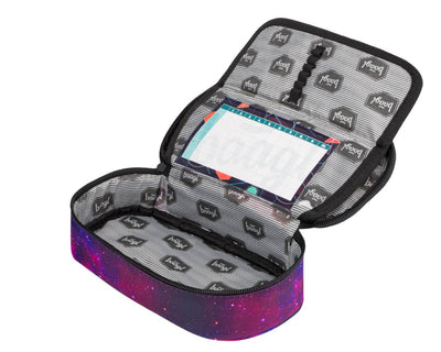 BAAGL SET 5 Skate Galaxy: batoh, penál, sáček, ledvinka, obal na notebook