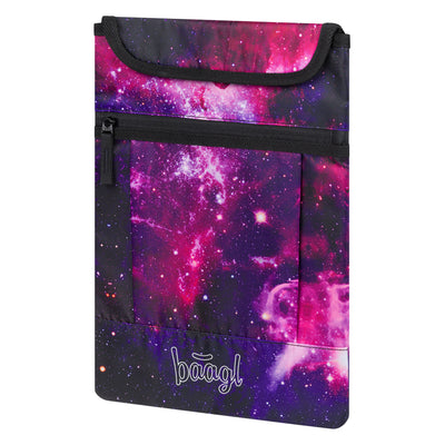 BAAGL SET 5 Skate Galaxy: batoh, penál, sáček, ledvinka, obal na notebook