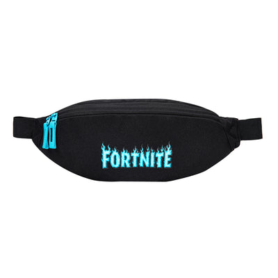 BAAGL SET 3 Skate Fortnite Blue: batoh, sportovní taška, ledvinka GRS