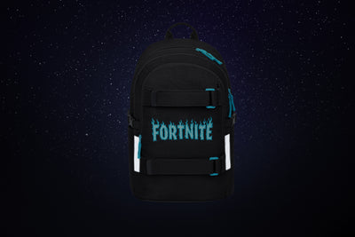 BAAGL SET 5 Skate Fortnite Blue: batoh, sportovní taška, ledvinka, obal na notebook, peněženka GRS