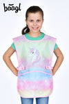BAAGL SET 5 Airy Rainbow Unicorn: batoh, penál, sáček, zástěra, peněženka