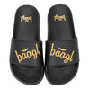 BAAGL Pantofle Logo Gold