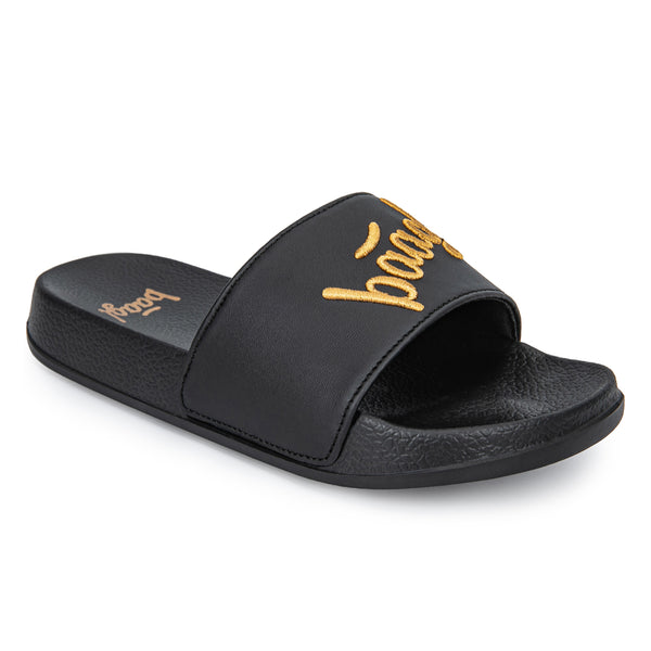 BAAGL Pantofle Logo Gold