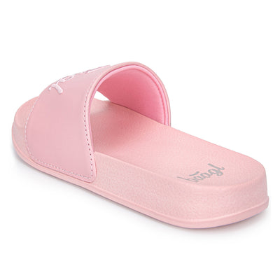 BAAGL Pantofle Logo Pink