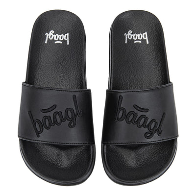 BAAGL Pantofle Logo Black