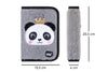 BAAGL 3 SET Zippy Panda: aktovka, penál, sáček