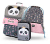 BAAGL 3 SET Zippy Panda: aktovka, penál, sáček