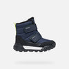 Tmavě modrá chlapecká zimní obuv Geox Trekkyup J66MBA-0FU54-C0749