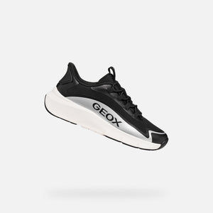 Černé chlapecké tenisky Geox Pro-ran Fast in J667JA-0FUM8-C0039