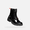 Černá dívčí kotníková obuv Geox Casey J6620F-000HH-C9999