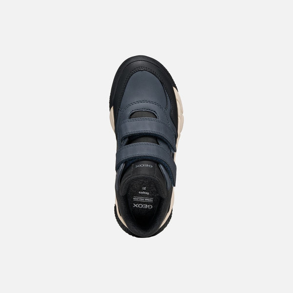 Tmavě modrá chlapecká kotníková obuv Geox Flexyper Pro B J66NBA-0MEMS-C0045