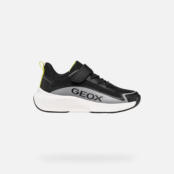 Černé chlapecké tenisky Geox Pro-ran WR J663KA-0FU54-C0017