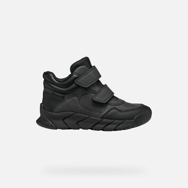Černá chlapecká kotníková obuv Geox Flexyper Pro B J66NBA-0MEFU-C9999