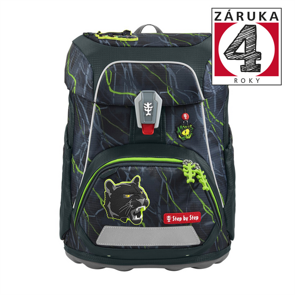 Školní aktovka Step by Step FIT, Danger Cat Chiko, AGR certifikát