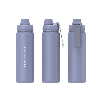 Izolovaná láhev na pití z nerezové oceli coocazoo 0,7 l, Lavender