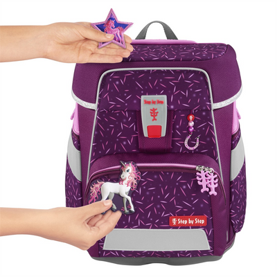 Doplňková sada obrázků MAGIC MAGS, Pretty Unicorn Nuala, pro aktovky a batohy Step by Step