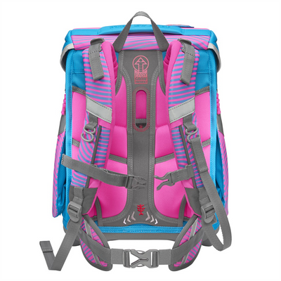 Školní aktovka Step by Step SPACE NEON, Kolibri Kaja - 5 dílný set, AGR certifikát