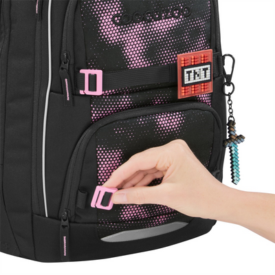 Školní batoh coocazoo PORTER, Pink Illusion, AGR certifikát