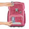 Školní aktovka Step by Step BASIS, Pink Bubbles - 4 dílný set, AGR certifikát