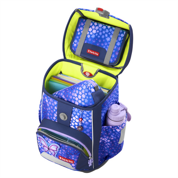 Školní aktovka Step by Step GIANT, Butterfly Maja - 5 dílný set, AGR certifikát