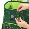 Školní aktovka Step by Step BASIS, Green Graphics - 4 dílný set, AGR certifikát