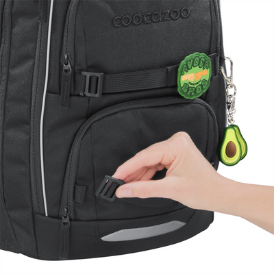 Školní batoh coocazoo PORTER, Black Coal, AGR certifikát