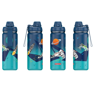Izolovaná láhev na pití z nerezové oceli Step by Step 0,5 l, Starship