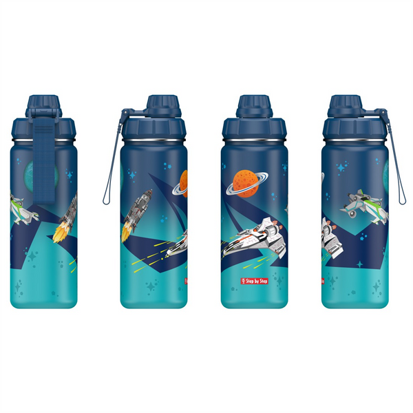 Izolovaná láhev na pití z nerezové oceli Step by Step 0,5 l, Starship